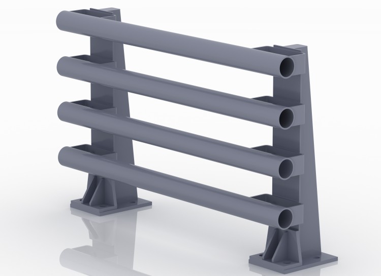 金屬梁柱式護欄